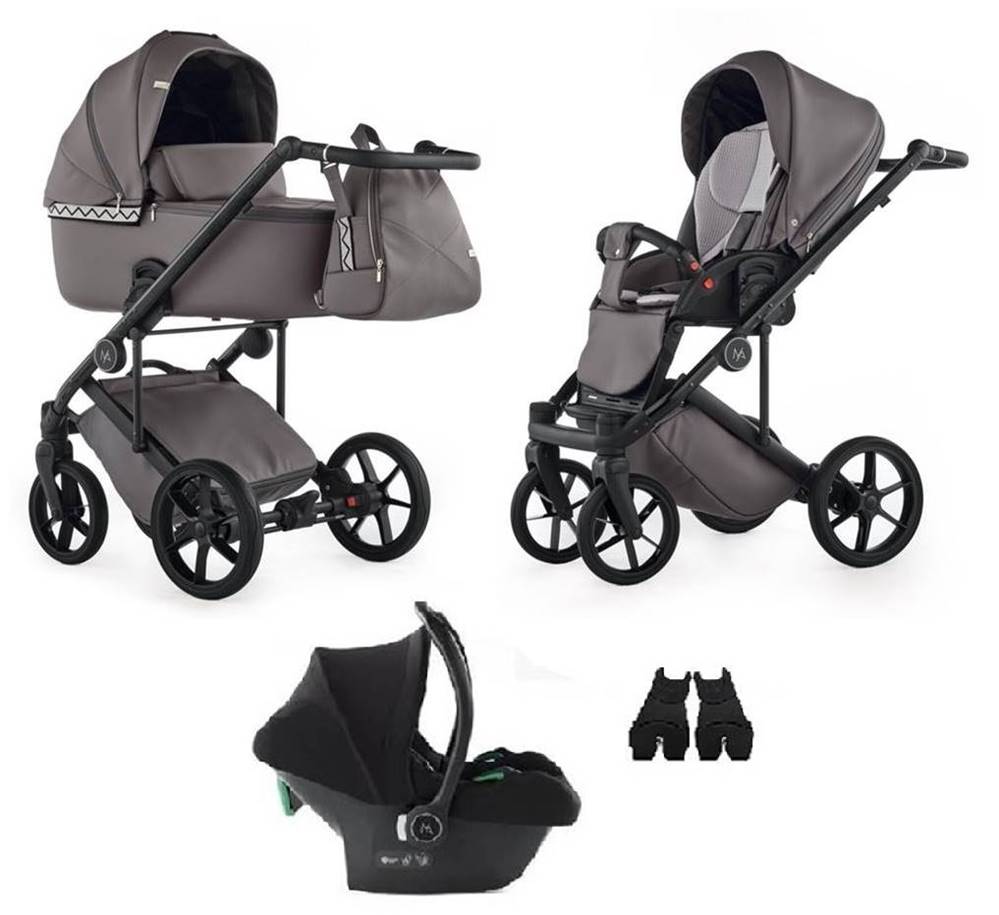Natoni Vespa Eco Ash - zestaw wózek 3w1