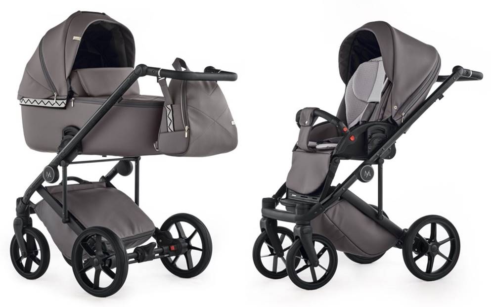 wózek głęboko spacerowy- natoni vesap eco ash - 2w1