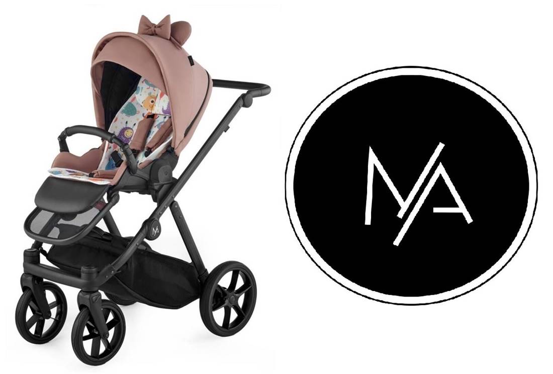 Wózek spacerowy Natoni Joy New Mocca w kolorze mocca z uroczą kokardką, idealny dla dzieci do 22 kg. Wygodny i stylowy wybór dla rodziców szukających funkcjonalności i elegancji.