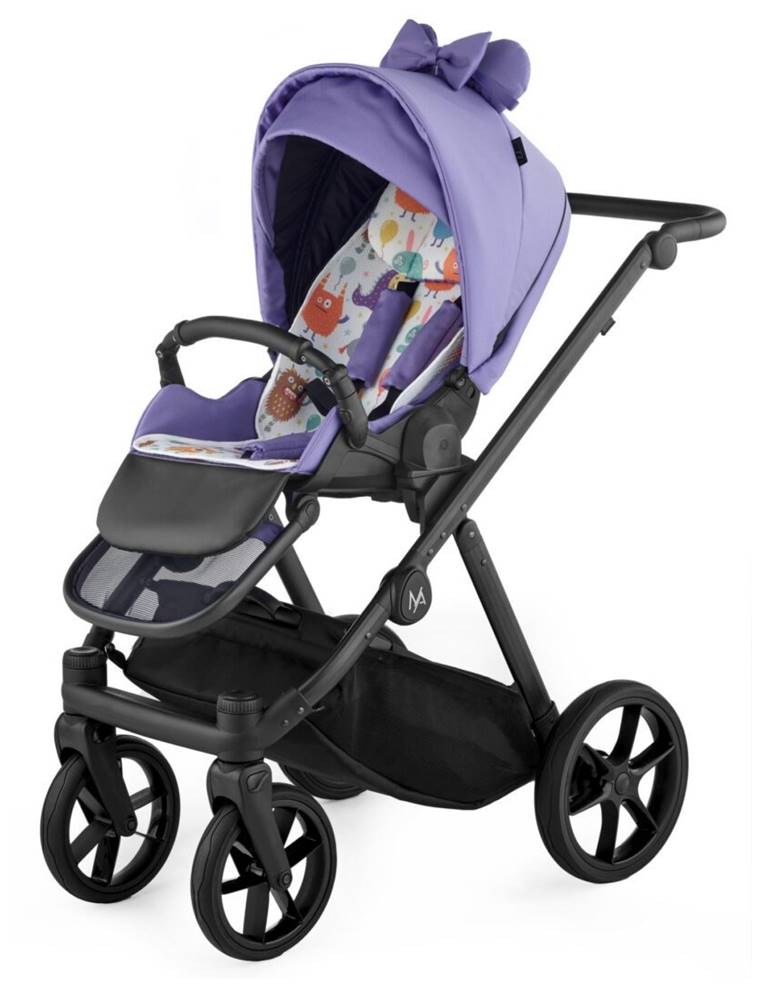 Polski wózek spacerowy Natoni Joy New w kolorze Veri Peri, lekki i funkcjonalny, przeznaczony dla dzieci do 22 kg, dostępny w sklepie Dadi Shop.