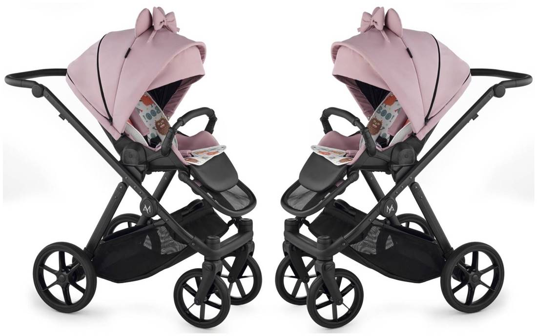 Natoni Joy New z przekładanym siedziskiem – wózek spacerowy przód/tył, prezentacja modelu, dostępny w sklepie Dadi-Shop.