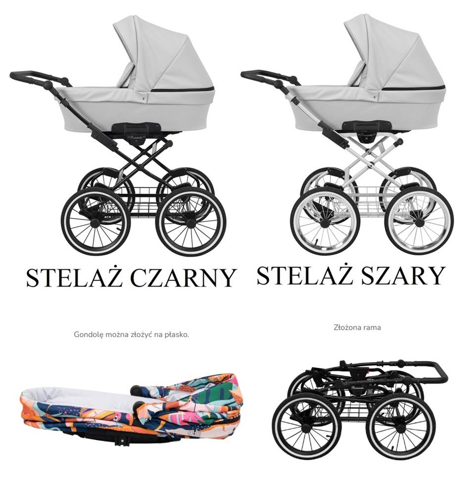 wybór stelaża romantic kunert wózek 09