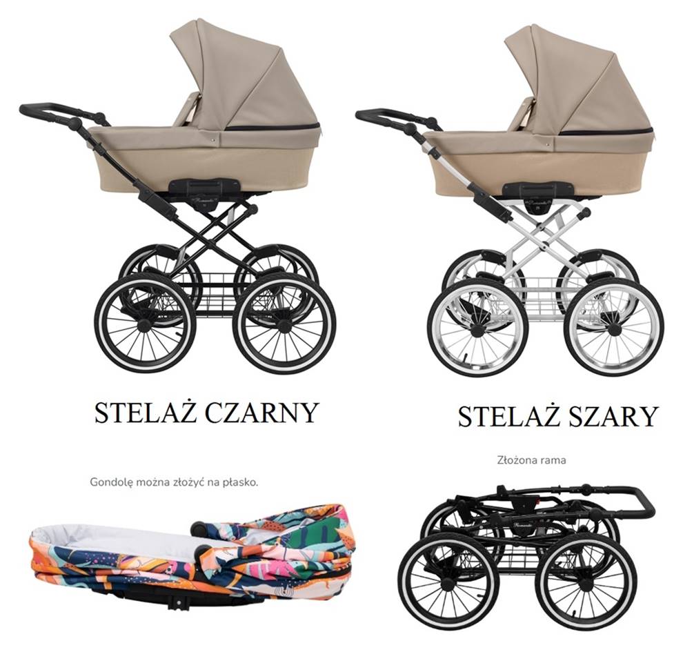 stelaż wózka romantic kunert do wyboru