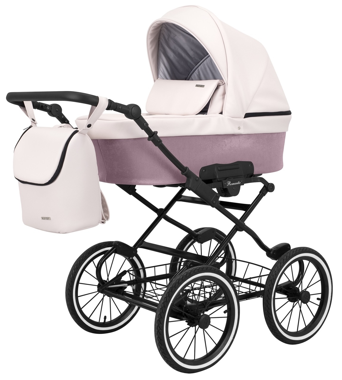 różowy wózek dla dziecka kunert