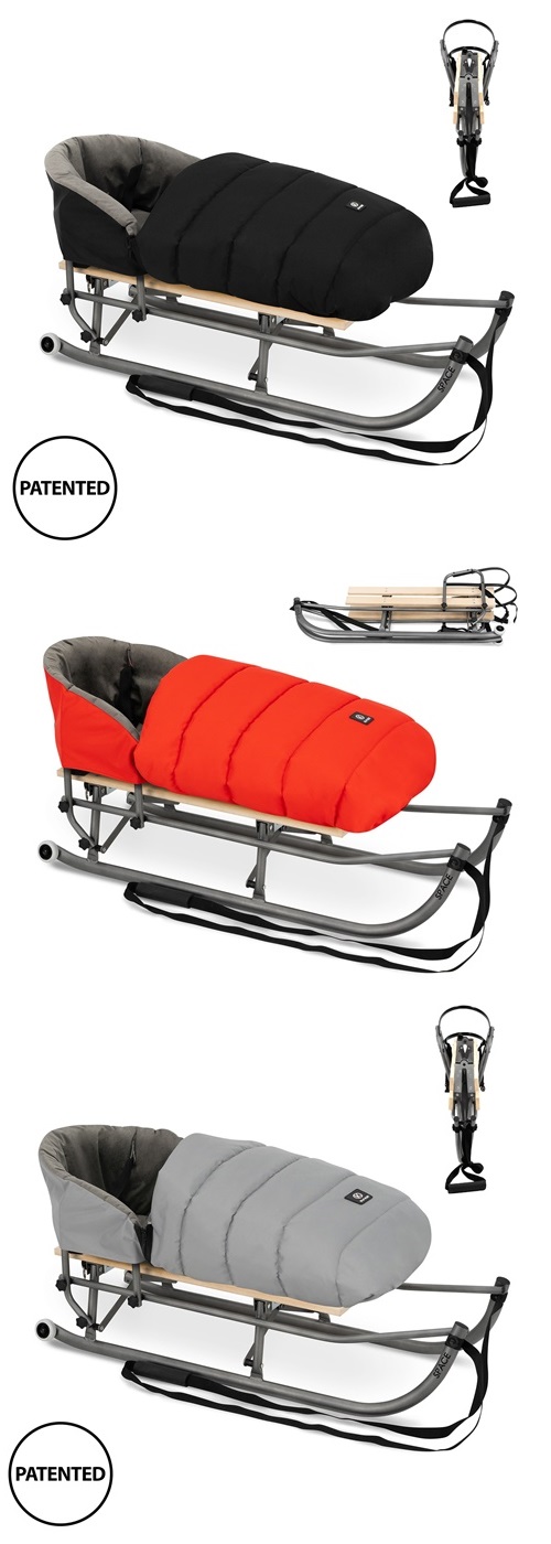 kolorystyka śpiworków kunert space do sanek