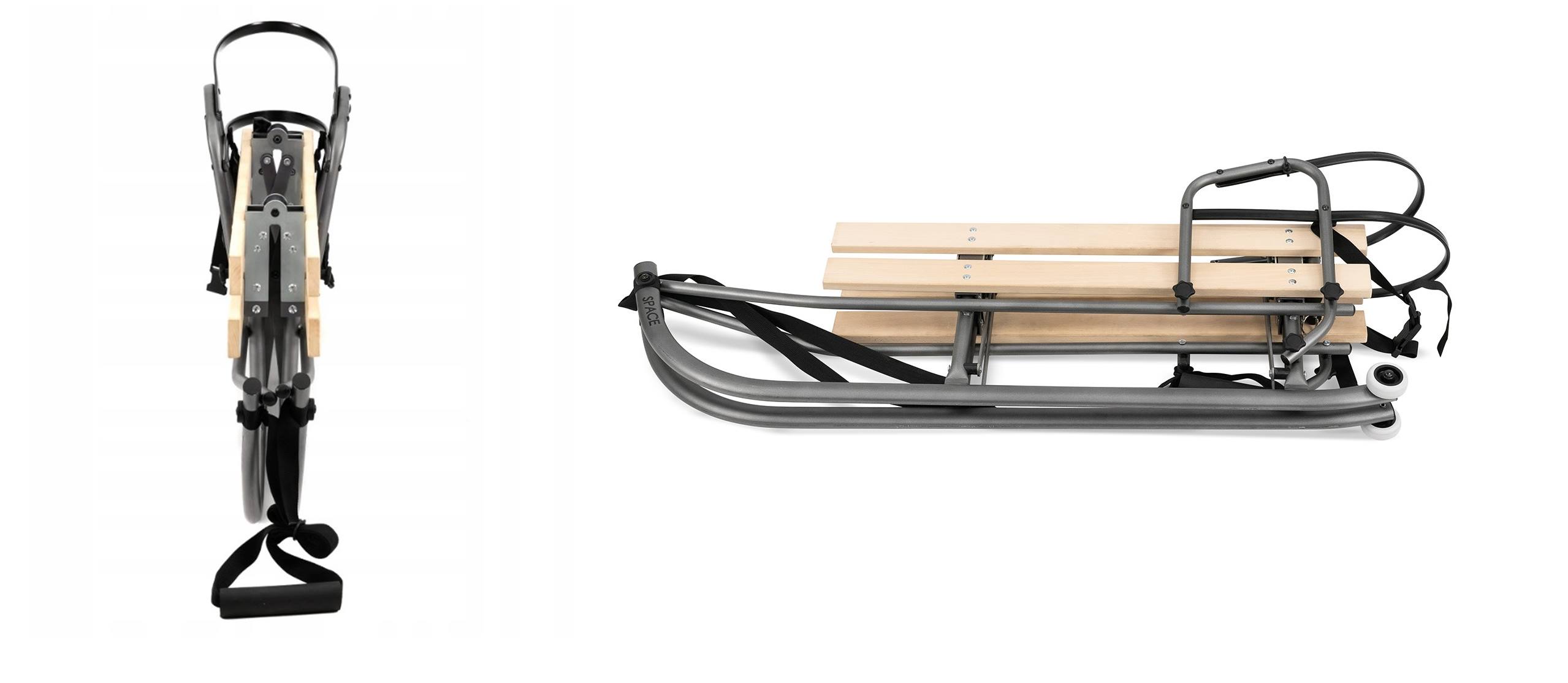 składanie sanek dziecięcych kunert space