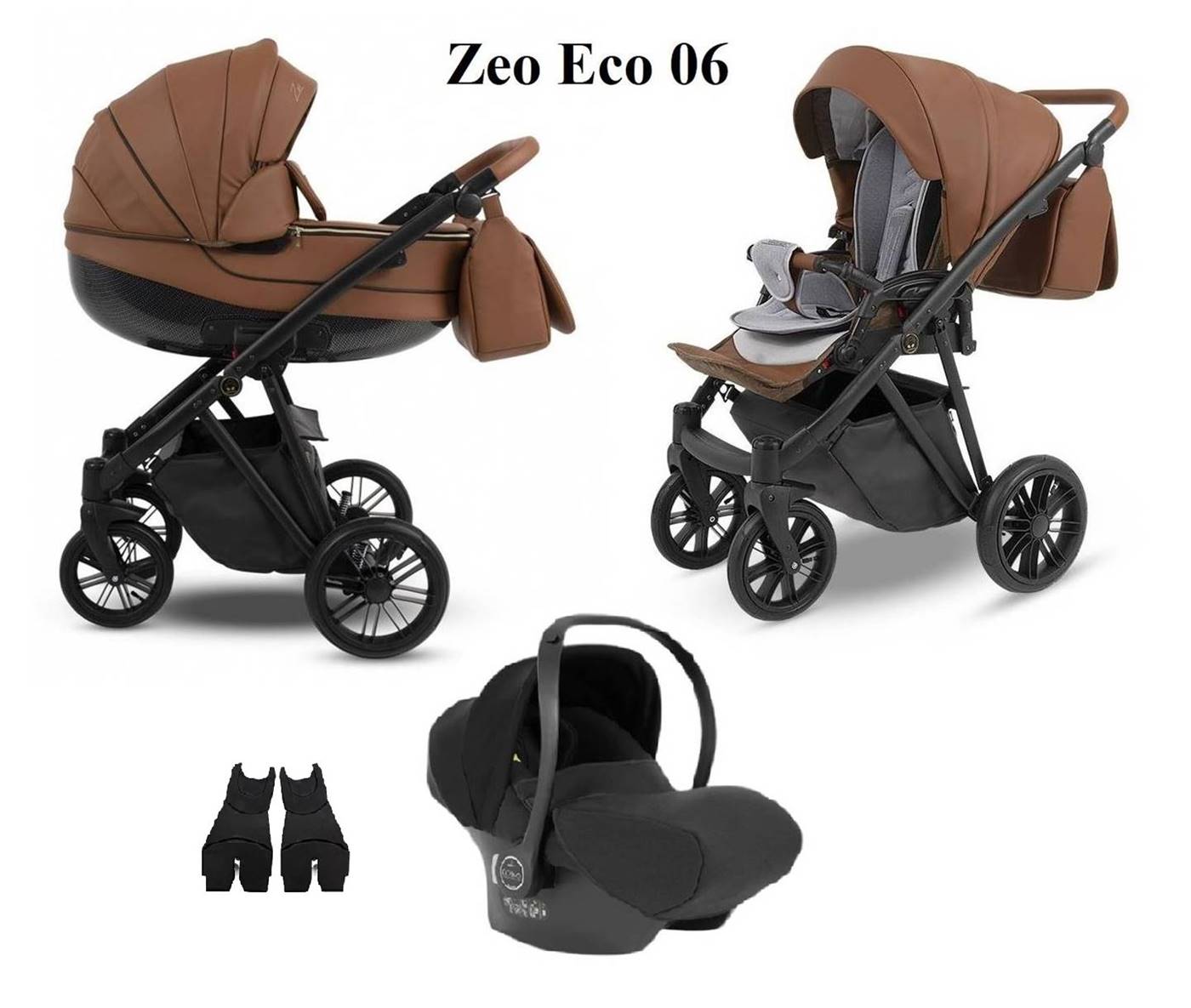 ZEO Eco Camarelo wózek 3w1 wielofunkcyjny z fotelikiem Avionaut Cosmo 0-13 kg – komfort i bezpieczeństwo dla Twojego dziecka.