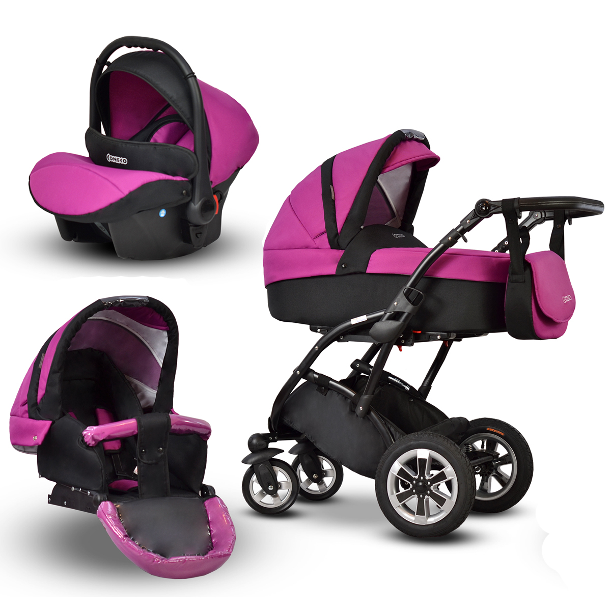 Top - wózek dziecięcy Coneco ELMO 3w1