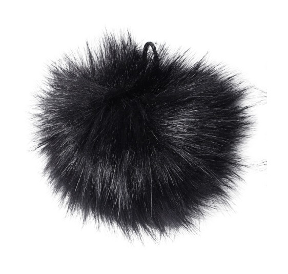 czarny pompon junama tako - dodatek do wózka