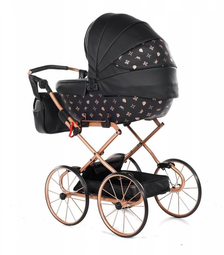 Głęboki wózek dla lalek TAKO Junama Imperial Mini Classic  – solidna konstrukcja, najwyższa jakość wykonania, elegancki design inspirowany prawdziwymi wózkami dziecięcymi